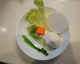 七草粥 冷蔵庫の野菜で(後混ぜ)作り方1写真