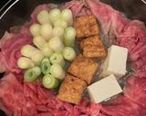 和風だしの牛鍋作り方4写真