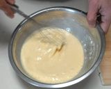 だし汁で食べるヘルシーお好み焼き作り方2写真