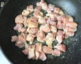 鶏とキャベツのパスタ入りオーロラシチュー作り方5写真