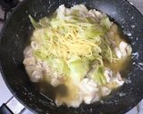 鶏とキャベツのパスタ入りオーロラシチュー作り方8写真