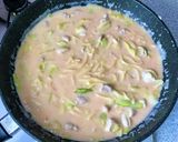 鶏とキャベツのパスタ入りオーロラシチュー作り方10写真