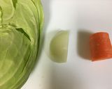 キャベツたっぷり、カレー風味のマリネ作り方1写真