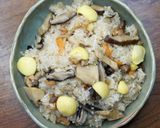 秋の中華おこわ作り方8写真