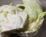 冷蔵庫のゆず味噌でキャベツ和え作り方1写真