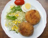 焼豚入りコロッケ（ごろんとゴロッケ）作り方5写真