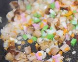 焼豚とXO醤の焼飯作り方3写真