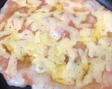 お餅リメイク！たらこバターの餅ピザ作り方10写真