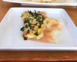 お餅リメイク！たらこバターの餅ピザ作り方13写真