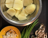 干し椎茸と昆布のだしで和洋折衷野菜鍋作り方2写真