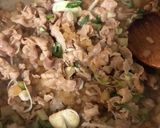 豚バラ肉と大根のコクうま甘辛丼作り方3写真