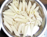 かぼちゃとペンネの和風サラダ作り方1写真