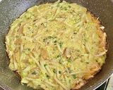 ニンニクたっぷり・モヤシのお好み焼き作り方6写真