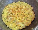 ニンニクたっぷり・モヤシのお好み焼き作り方7写真