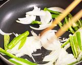 簡単☆カラスミとシシトウのパスタ作り方4写真