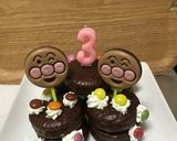チョコパイでバースデーケーキ作り方2写真