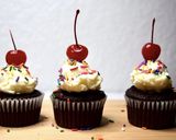 アイスクリームサンデー♡カップケーキ作り方9写真
