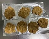 粉なし砂糖なしオートミールクッキー作り方9写真