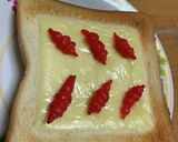 おせち救済☆チョロギのチーズトースト作り方3写真