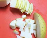 ココナッツ香る餡子と林檎のトースト作り方1写真