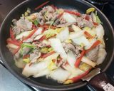 ごはんがすすむ！豚こま白菜あんかけ作り方3写真