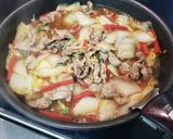 ごはんがすすむ！豚こま白菜あんかけ作り方4写真