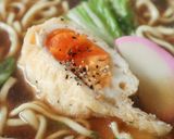 レンジで！巾着稲荷たまごの簡単ラーメン作り方6写真