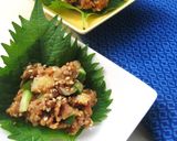 梅かつお納豆巻き作り方4写真