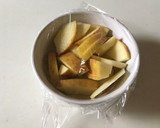 【ダイエット】レンジ♡砂糖不使用りんご煮作り方2写真