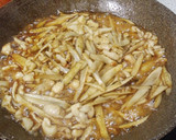 ごぼうと鶏皮の炒め煮作り方4写真