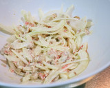 簡単揚げ焼き！桜エビと福豆のかき揚げ作り方3写真