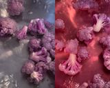 パープルサラダ　レモンクリームソース添え作り方1写真