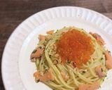 迎春♡海鮮親子のペペロンチーノ作り方8写真