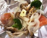 鮭のカレーバター醤油ホイル焼き作り方3写真