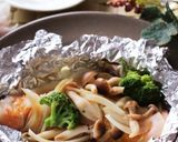 鮭のカレーバター醤油ホイル焼き作り方6写真
