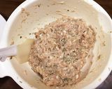 青じそと舞茸のヘルシーハンバーグ作り方2写真
