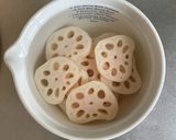 【材料2つ！】【簡単】れんこんの豚肉巻き作り方1写真