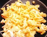 ♪小松菜と卵の和え物～韓国海苔乗せて～♪作り方2写真
