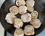 【材料2つ！】【簡単】れんこんの豚肉巻き作り方4写真