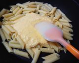 ペンネカルボナーラ作り方3写真
