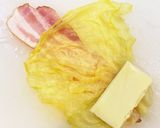 コンソメキャベツのベーコン巻き＆スープ作り方9写真