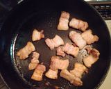 簡単☆白菜と豚肉の中華丼作り方1写真
