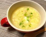 カニカマで〜温か〜あんかけ豆腐スープ作り方5写真