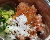 鶏むねとはんぺんのネギ焼き作り方3写真