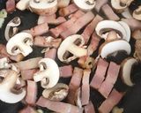 ほうれん草とベーコンのトマトパスタ作り方6写真