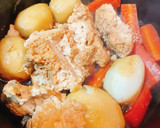里芋と鶏ひき肉の放ったらかし煮っ転がし♡作り方4写真