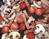ほうれん草とベーコンのトマトパスタ作り方7写真