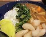 里芋と春菊の和風カレー作り方6写真