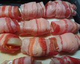 余った餅で！簡単カリカリチーズ肉巻き作り方4写真