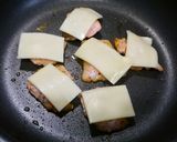 お弁当！銀鮭のブラックペッパーチーズ作り方3写真
